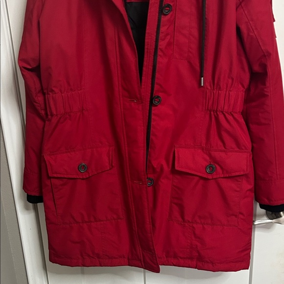 Abercrombie & Fitch Women's Arctic Parka with Faux Fur Hood - Picture 4 of 6